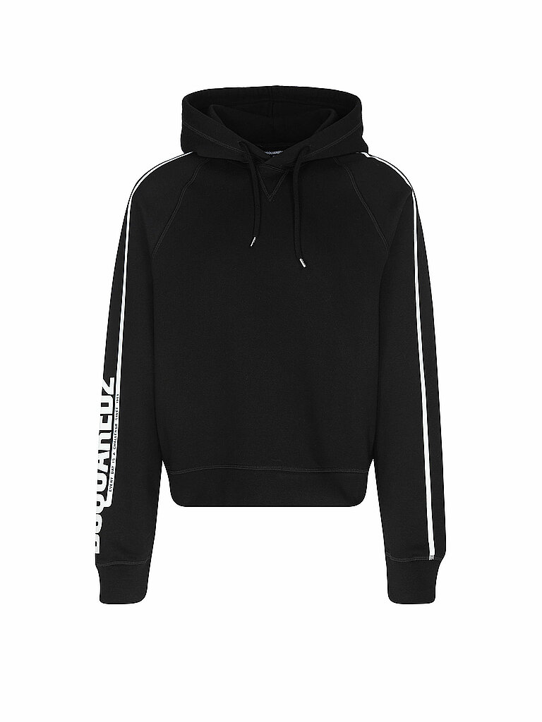 DSQUARED2 Kapuzensweater - Hoodie schwarz | XL