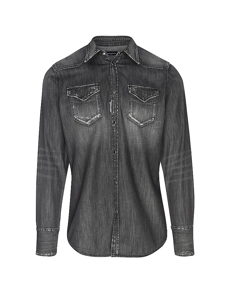 DSQUARED2 Jeanshemd schwarz | 48