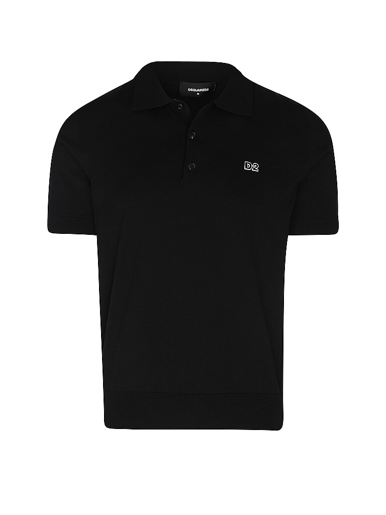 DSQUARED2 Poloshirt schwarz | S