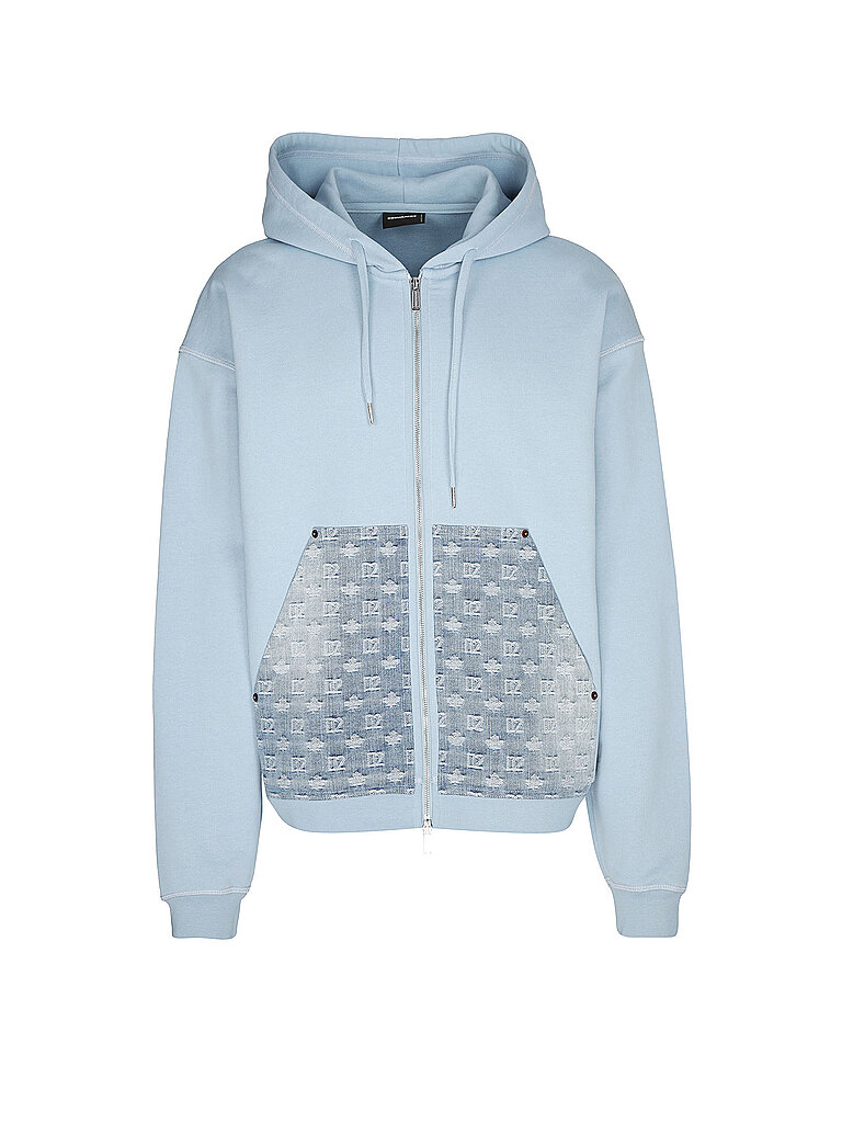 Sweatjacke hellblau M herren