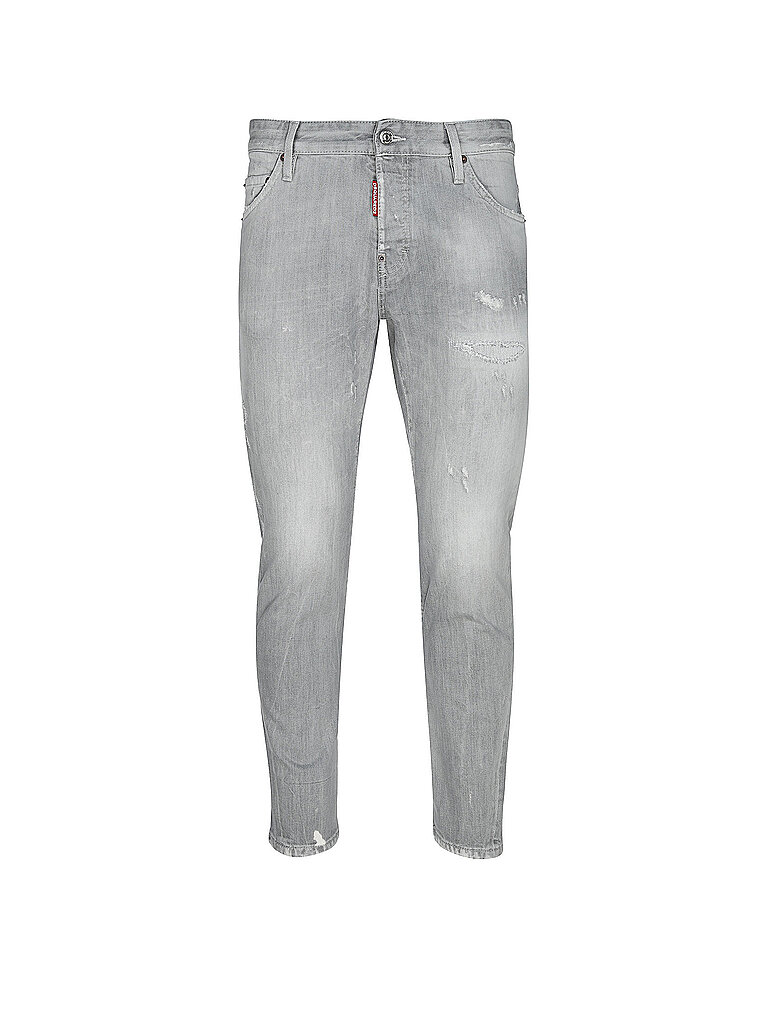 Jeans Slim Fit grau 48 herren