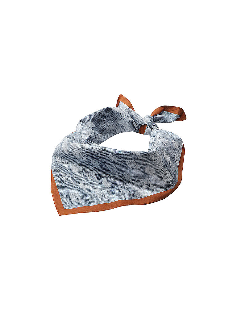 Tuch - Bandana hellblau herren