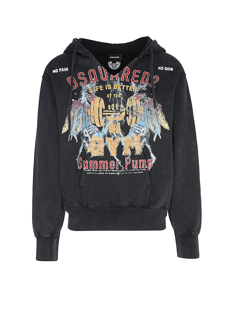 Kapuzensweater - Hoodie grau M herren