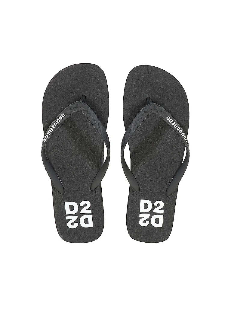 Dsquared2 Flip Flops Black 42 2