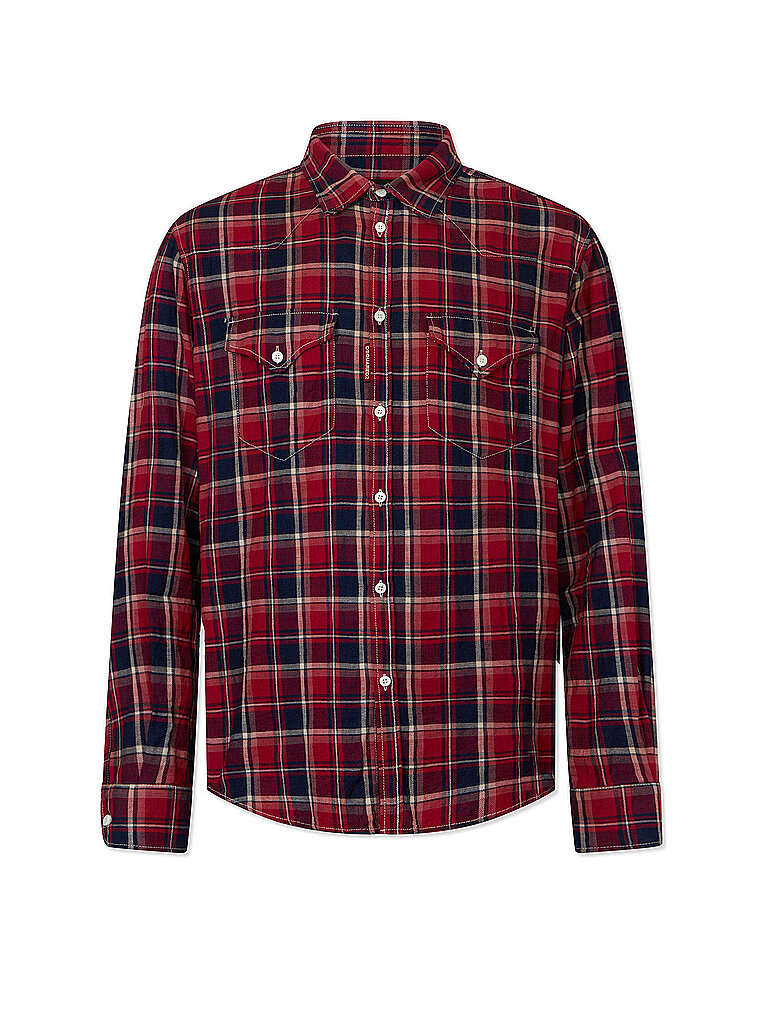 DSQUARED2 Hemd  rot | 46