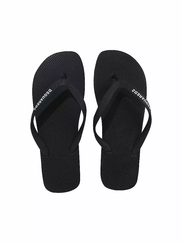 DSQUARED2 | Badeschuhe - Flip Flops  | schwarz