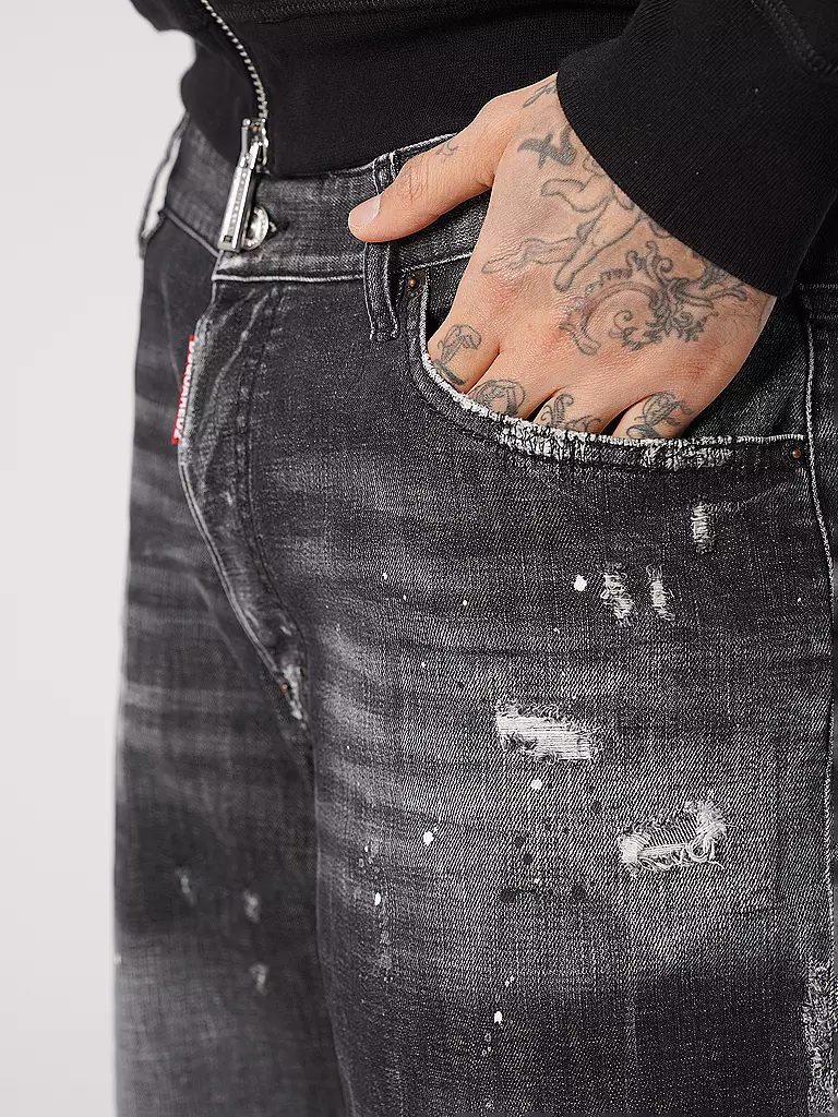 DSQUARED2 | Jeans Shorts | schwarz