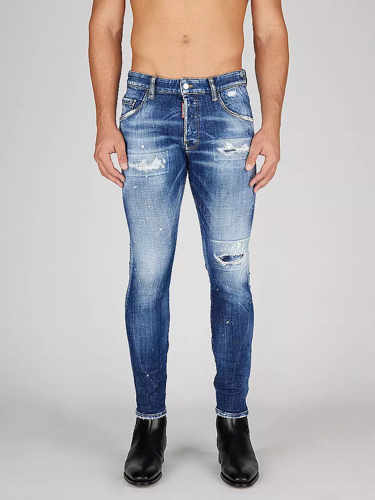 DSQUARED2 | Jeans Tapered Fit SKATER JEAN  | blau