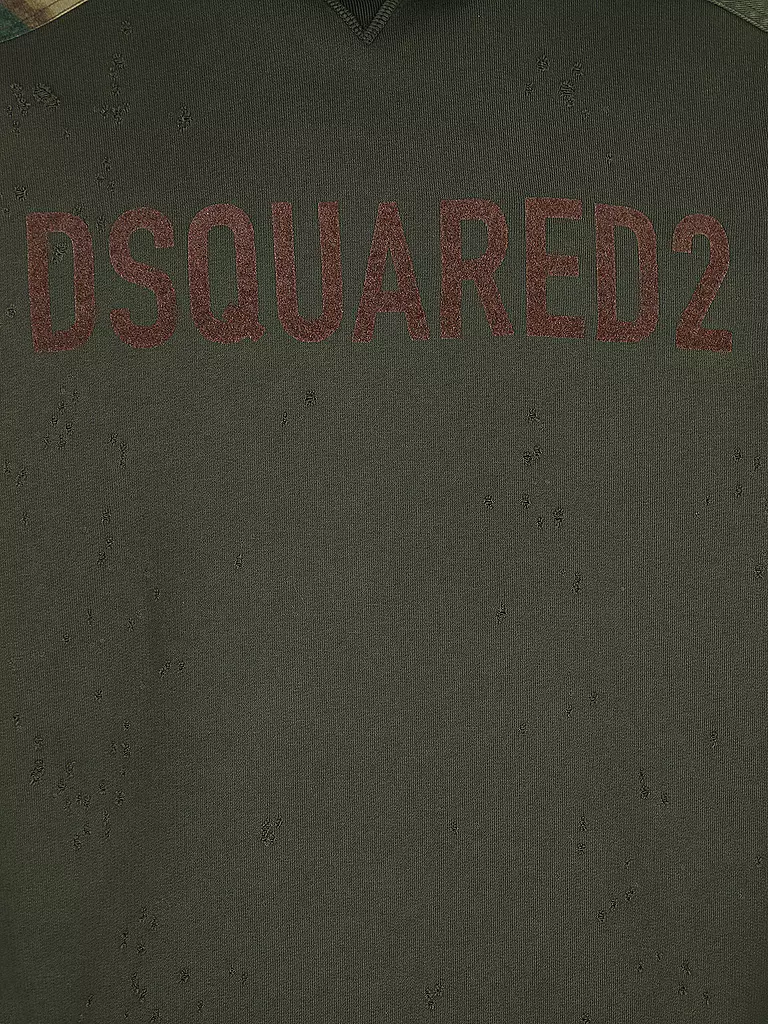 DSQUARED2 | Kapuzensweater - Hoodie  | dunkelgrün