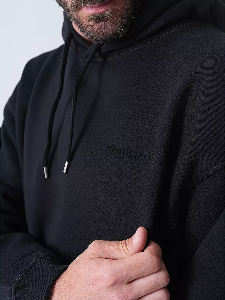 DSQUARED2 | Kapuzensweater - Hoodie | schwarz