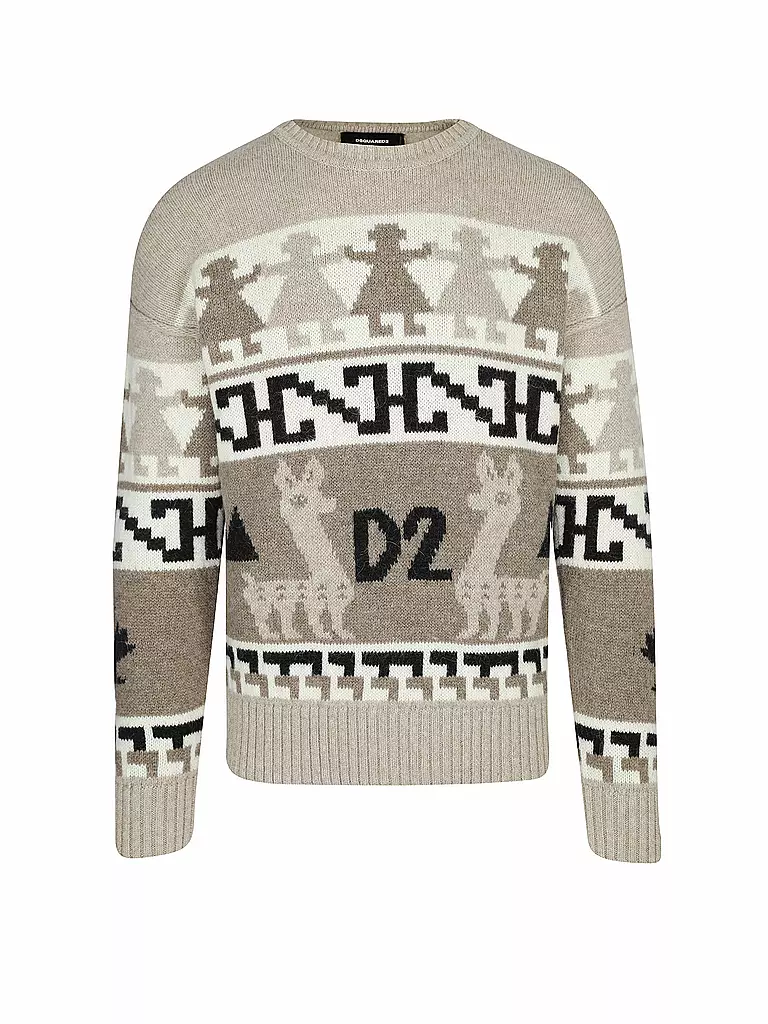 DSQUARED2 | Pullover LLAMA  | beige