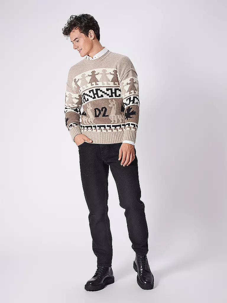 DSQUARED2 | Pullover LLAMA  | beige