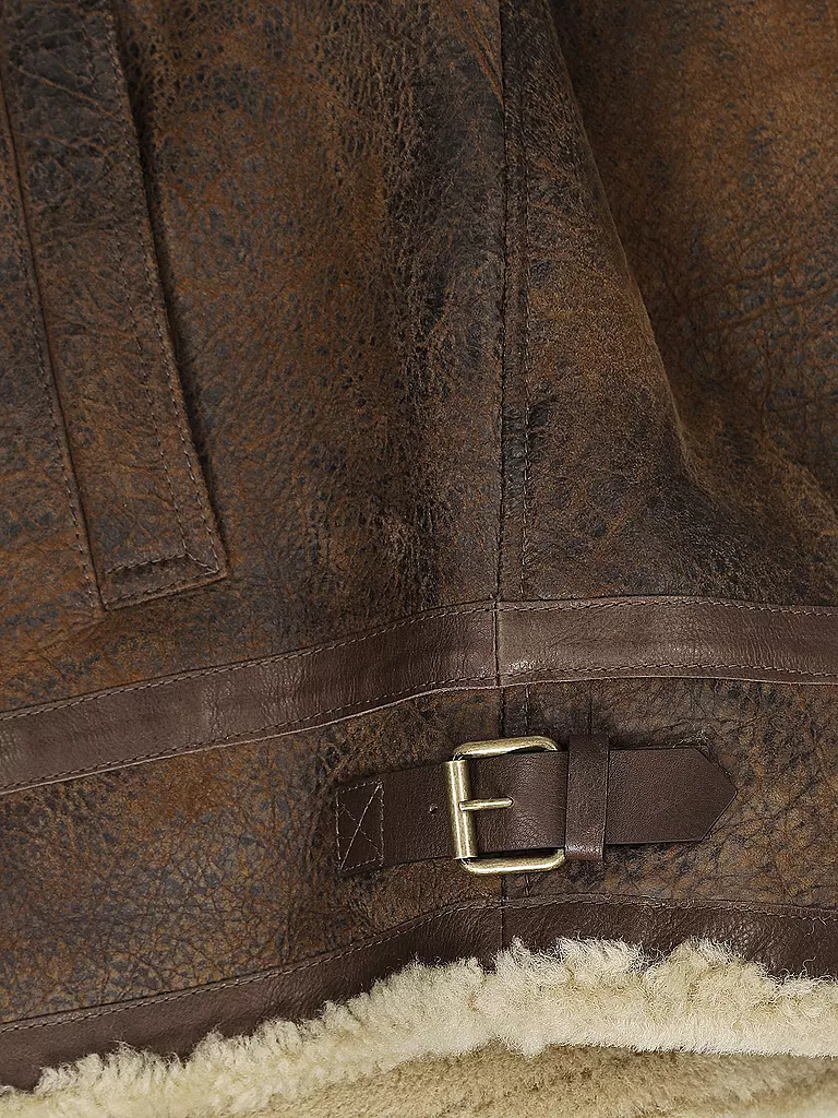 DSQUARED2 | Shearling Jacke | braun