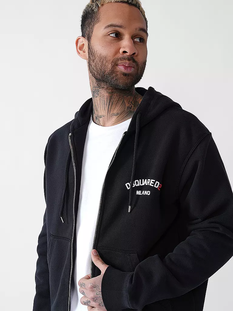 DSQUARED2 | Sweatjacke | schwarz