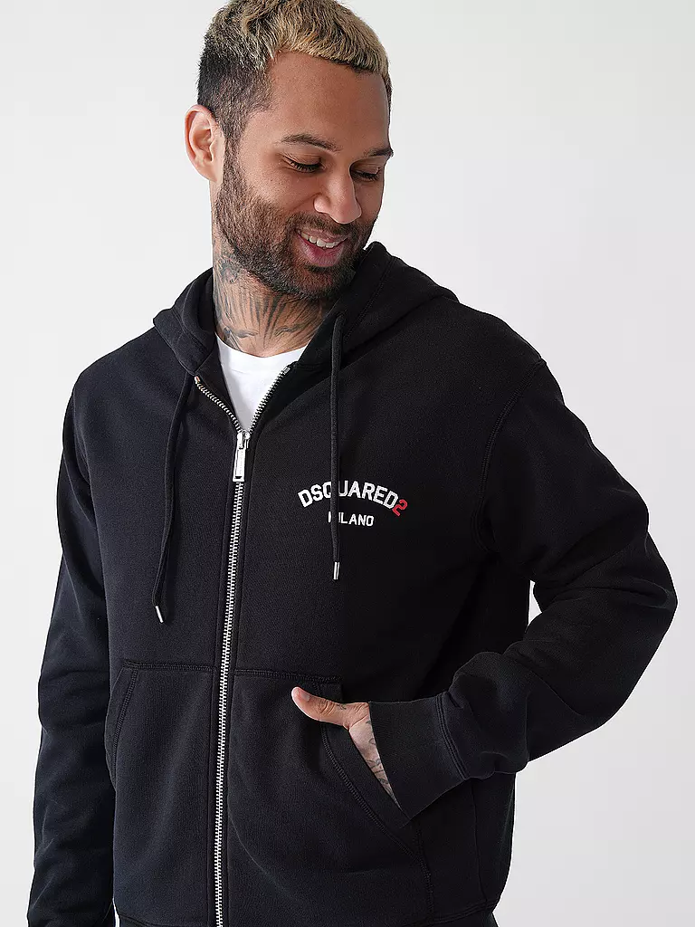 DSQUARED2 | Sweatjacke | schwarz