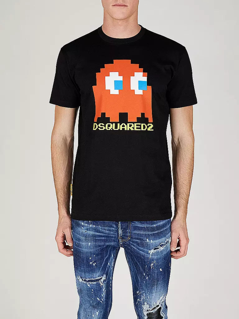 DSQUARED2 | T-Shirt PAC-MAN | schwarz