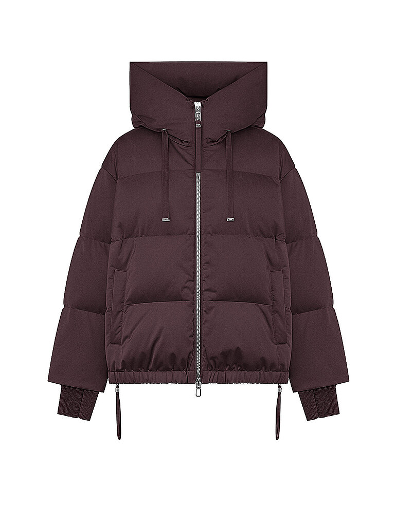 DUNO Daunenjacke HEKA dunkelrot | 32