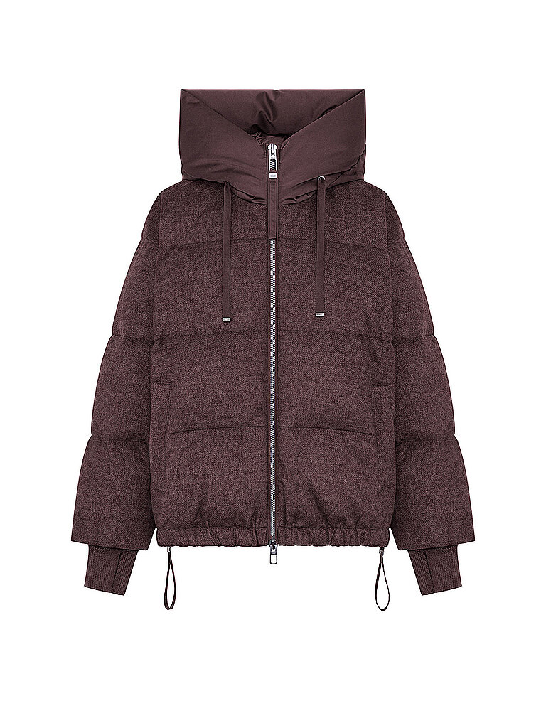 DUNO Daunensteppjacke PRATO MESTRE dunkelrot | 32