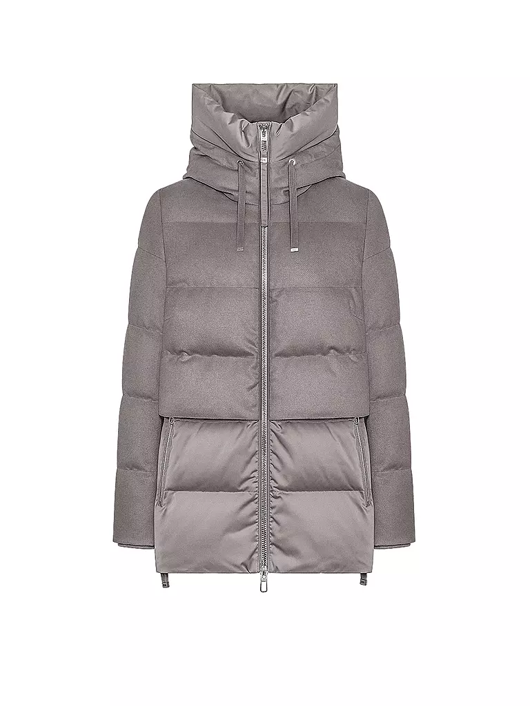 DUNO | Daunensteppmantel KEIKO | creme