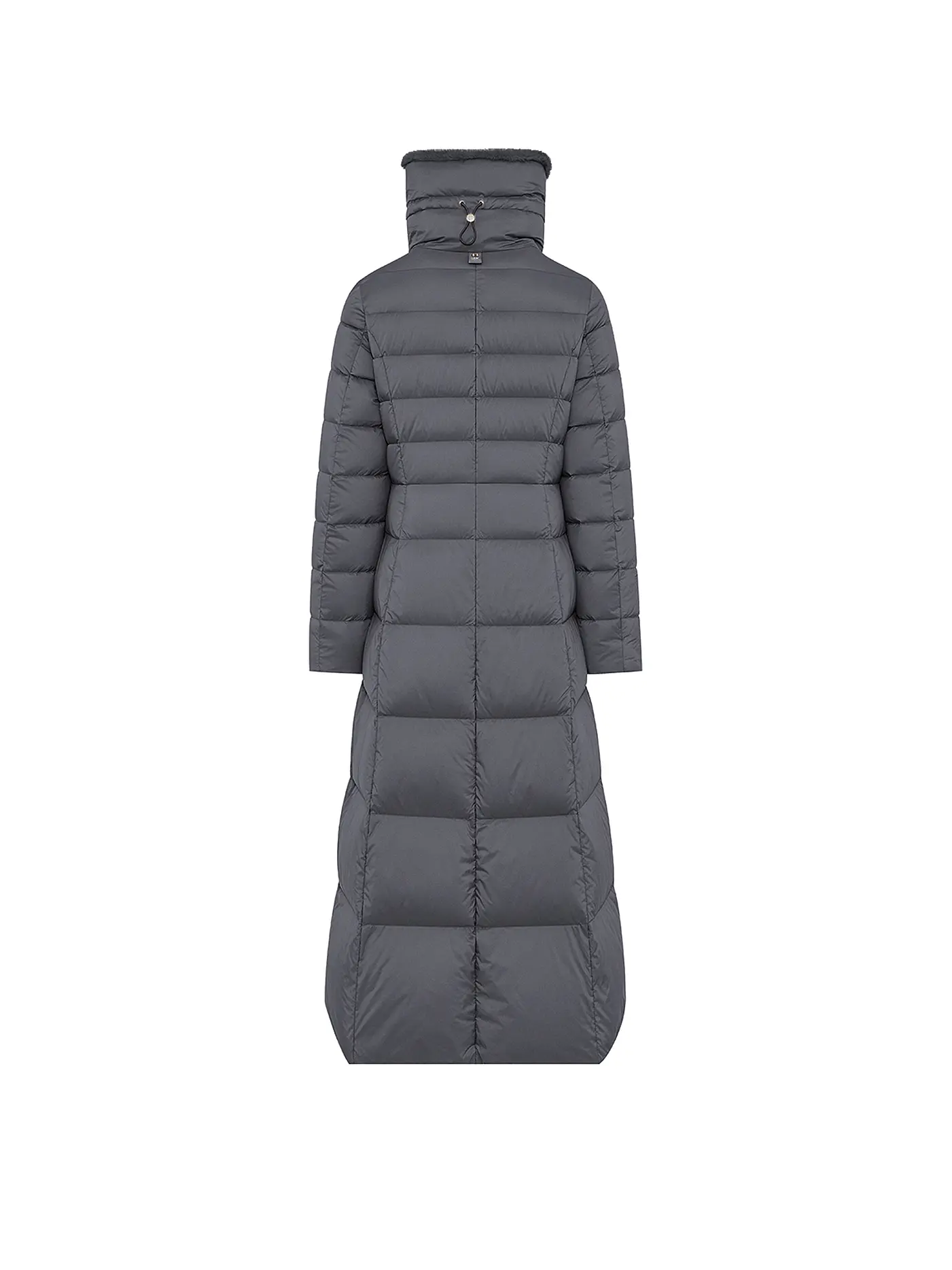 DUNO | Daunensteppmantel MELROSE | grau
