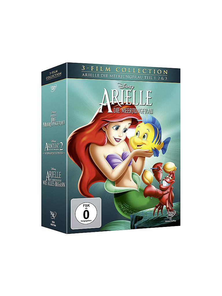DVD | Walt Disney - Arielle, die Meerjungfrau - Teil 1, 2 und 3 (3 DVD) | keine Farbe