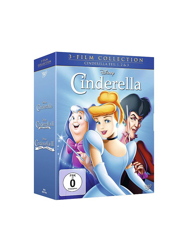 DVD | Walt Disney - Cinderella 1,2 und 3 / 3 DVD | keine Farbe