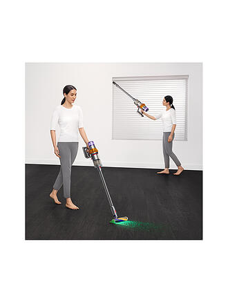 DYSON | Staubsauger V15 DETECT ABSOLUTE Nickel/Gelb