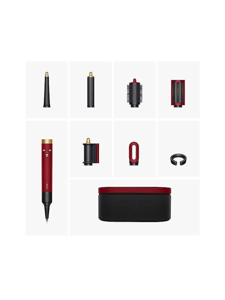 Haarstyler - dyson Airwrap i.d.™ Samtrot/Gold dunkelrot baby