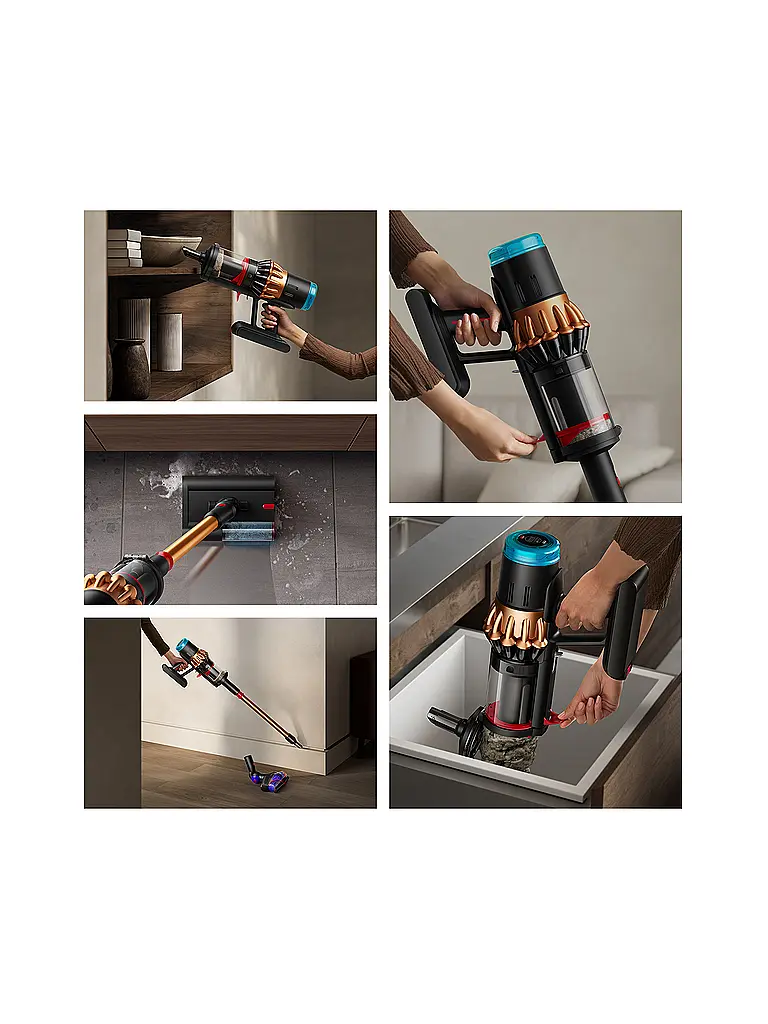 DYSON | Staubsauger V16 Piston Animal SubmarineSchwarz/Kupfer | 