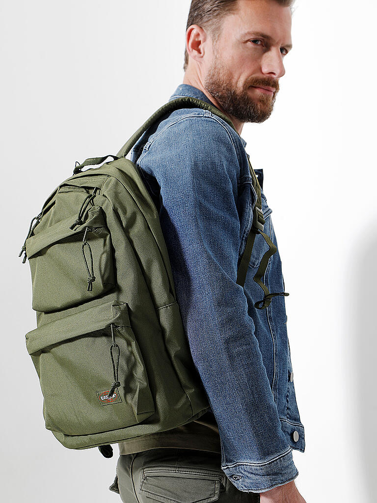 EASTPAK | Rucksack Double | grün