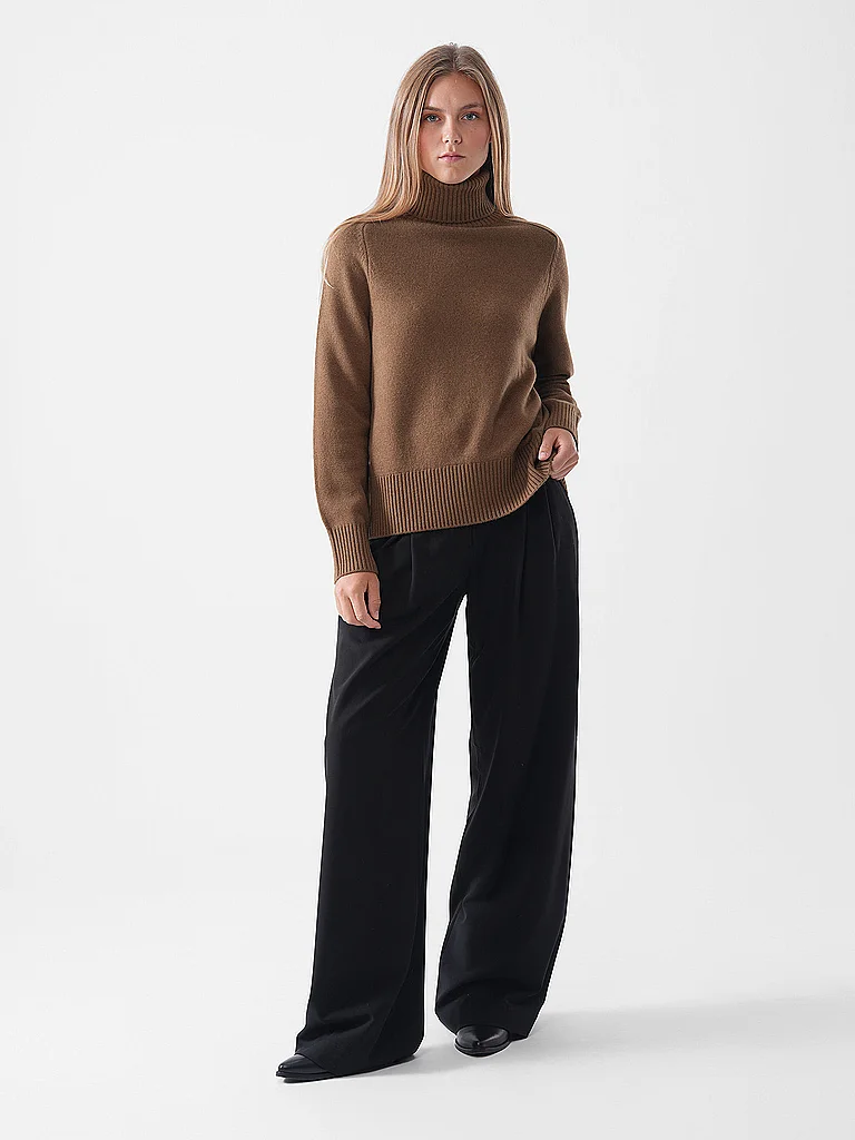 ECOALF Caqui Turtleneck Sweater Camel XL 2