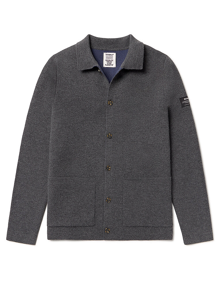 ECOALF Overshirt  grau | M