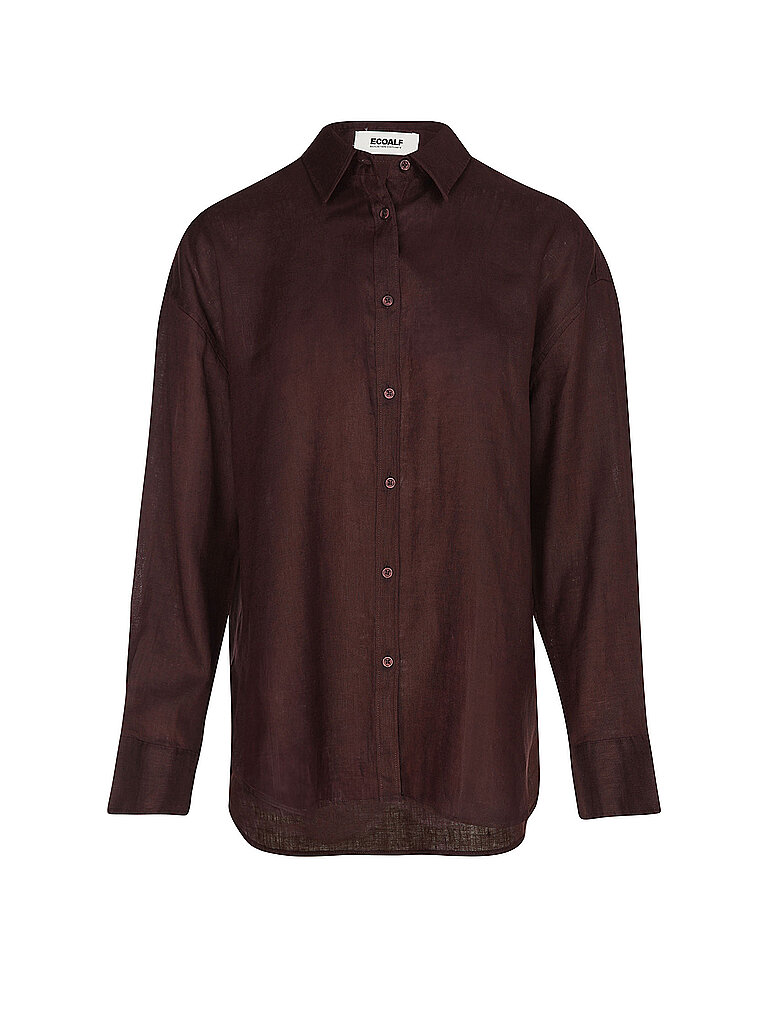 Leinenbluse DARIA braun XL damen