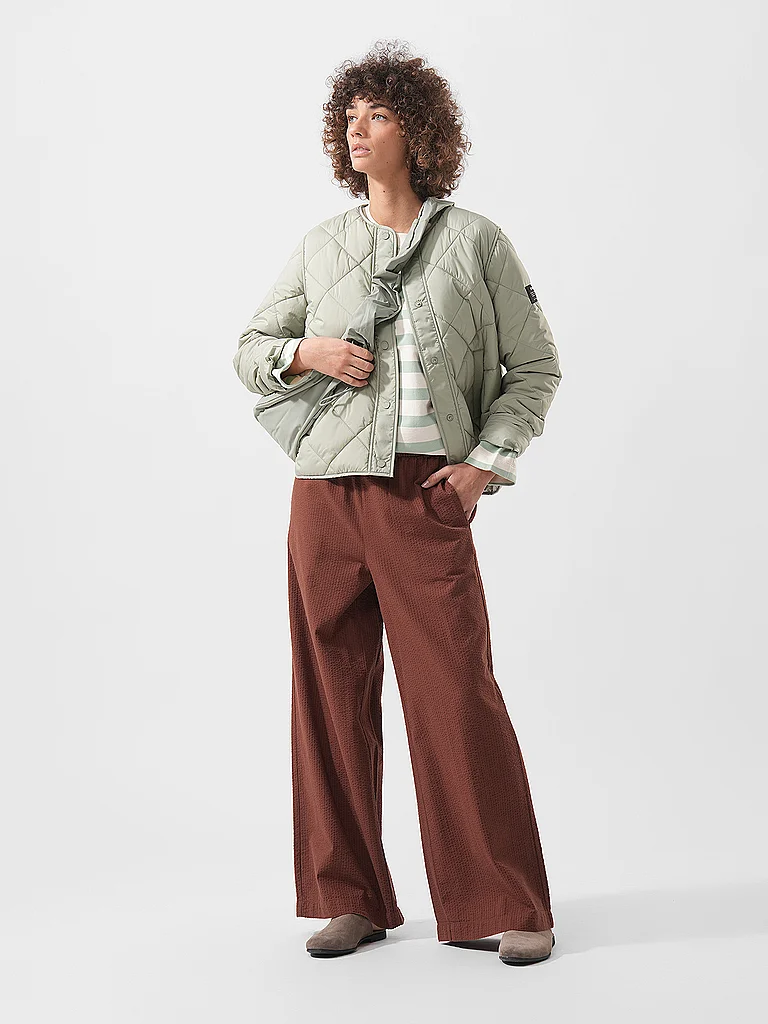 ECOALF Marlene Trousers Light Brown L Women 2