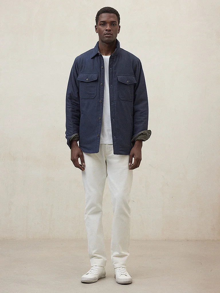 Ecoalf Julio Overshirt Deep Navy L 2