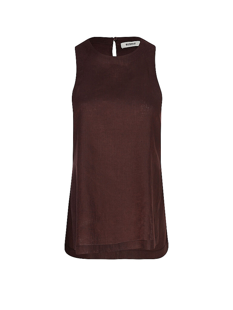 Leinenbluse SIA braun XL damen