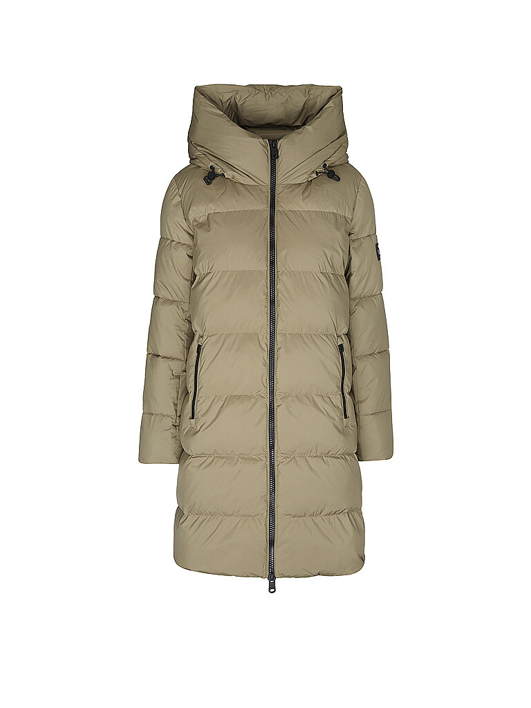 ECOALF Steppmantel MANLIE hellbraun | XS