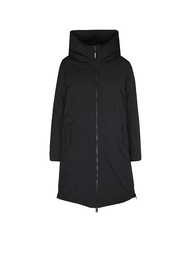 ECOALF Steppmantel MATI schwarz | XS