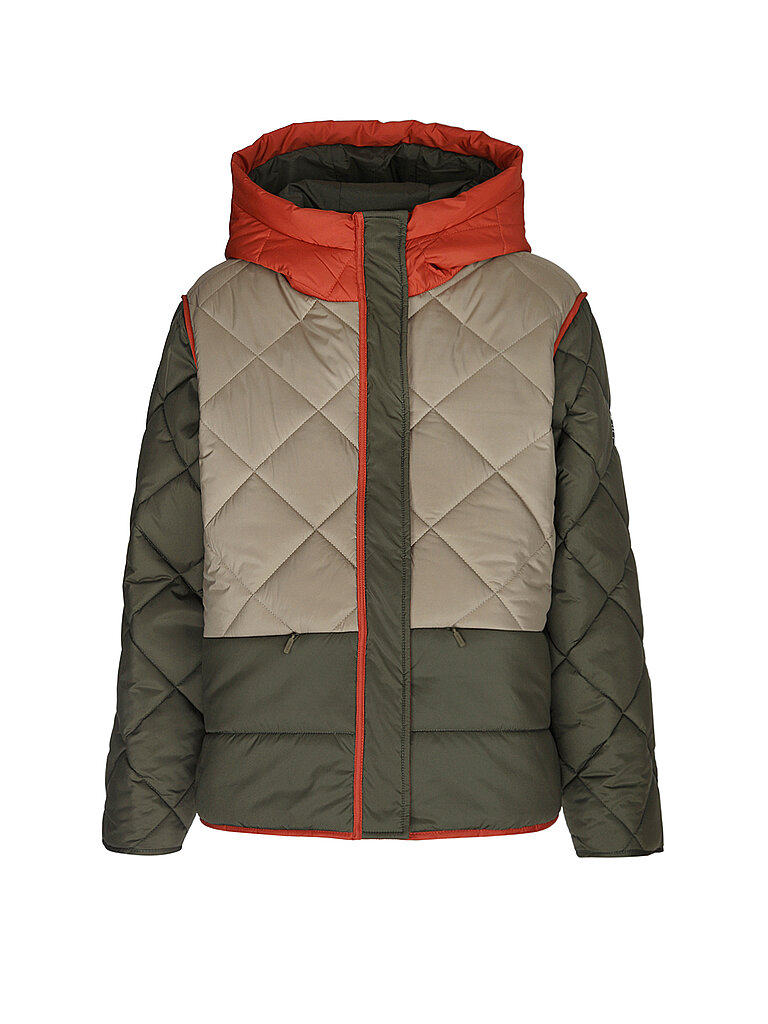 ECOALF Steppjacke VERIN hellbraun | XS