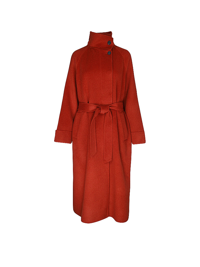 ECOALF Wollmantel LORA orange | S