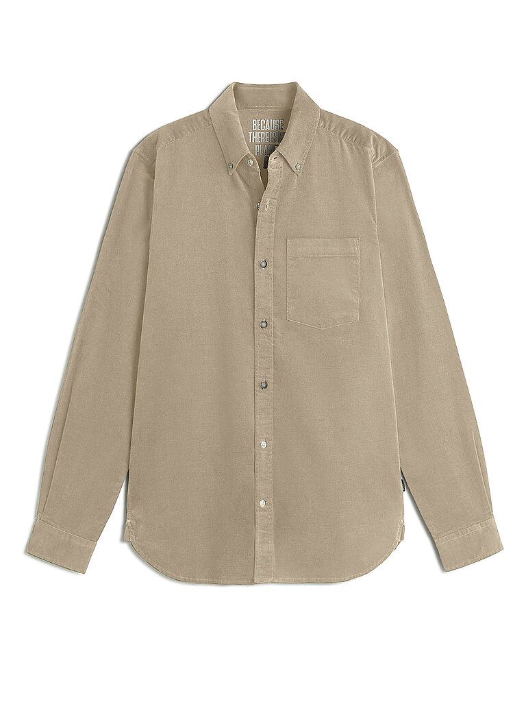 ECOALF Cordhemd WILLIAM beige | S