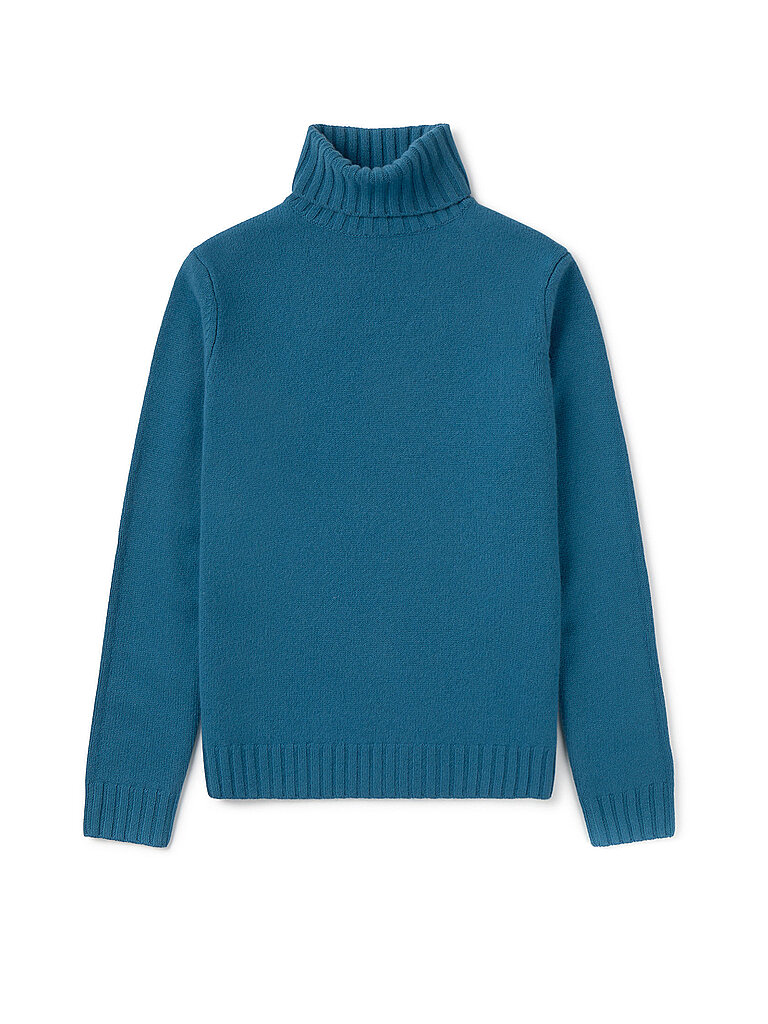ECOALF Rollkragenpullover BRUN blau | S
