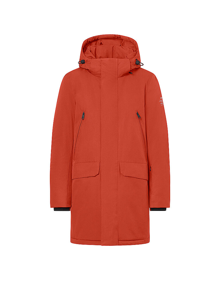 ECOALF Regenparka ICEBERG orange | S