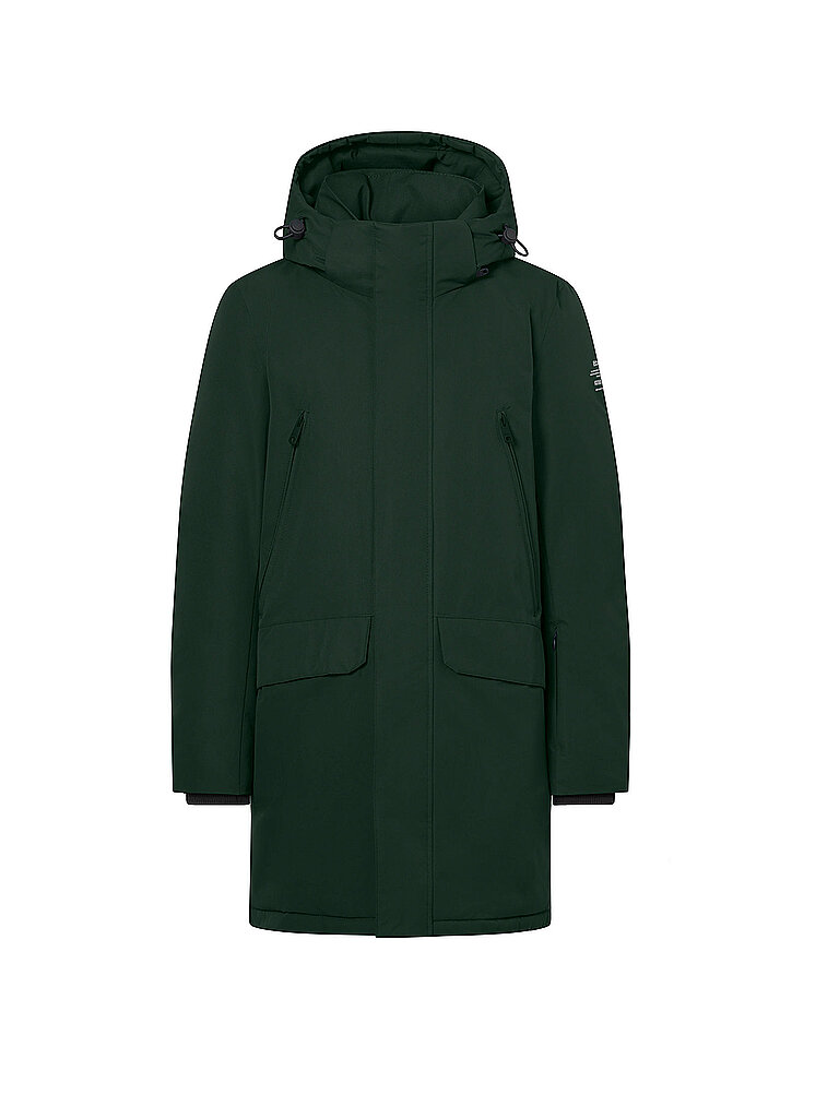 ECOALF Regenparka ICEBERG dunkelgrün | S