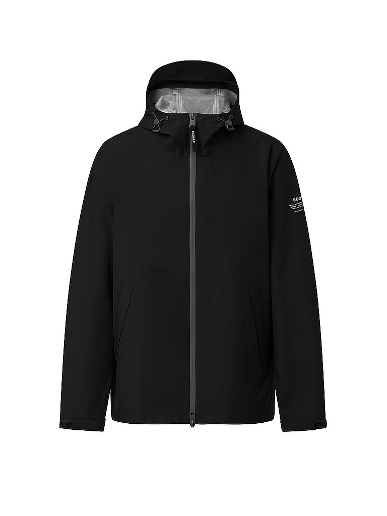 ECOALF Regenjacke DILUVIO  schwarz | XXL