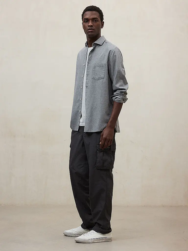 ECOALF | Hemd Regular Fit  | grau