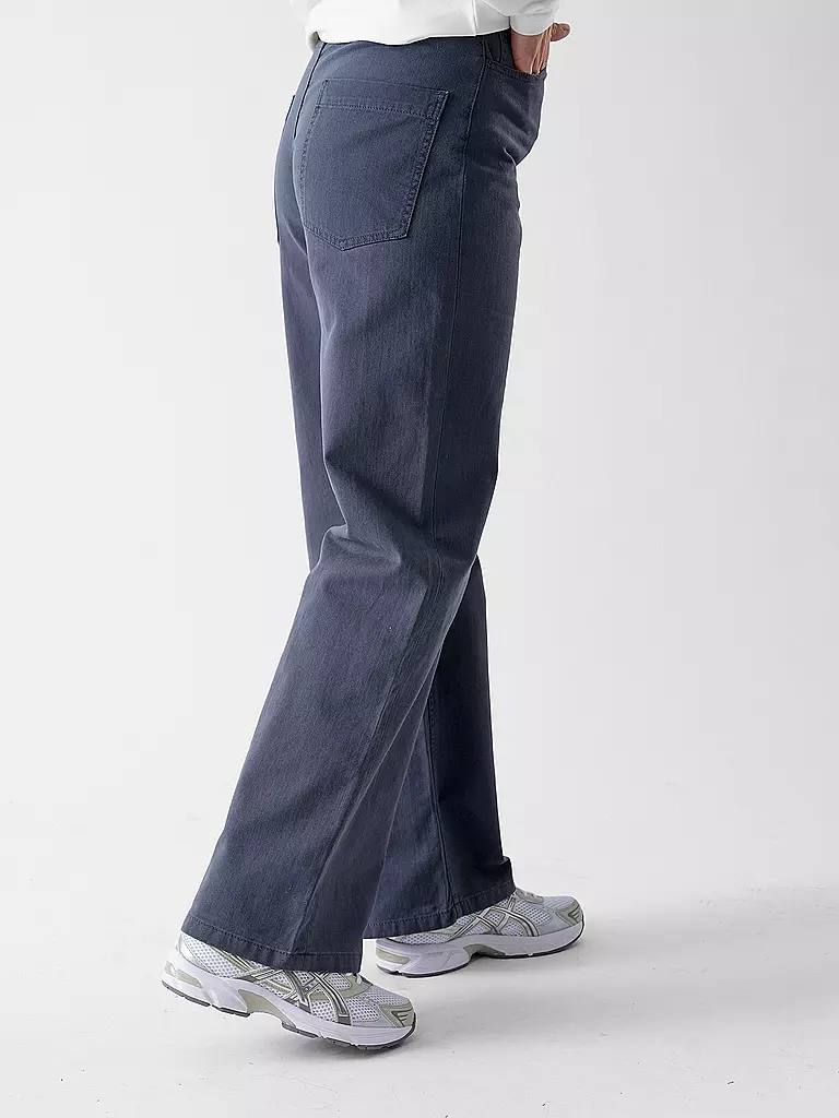 ECOALF | Jeans Wide Leg  | grau