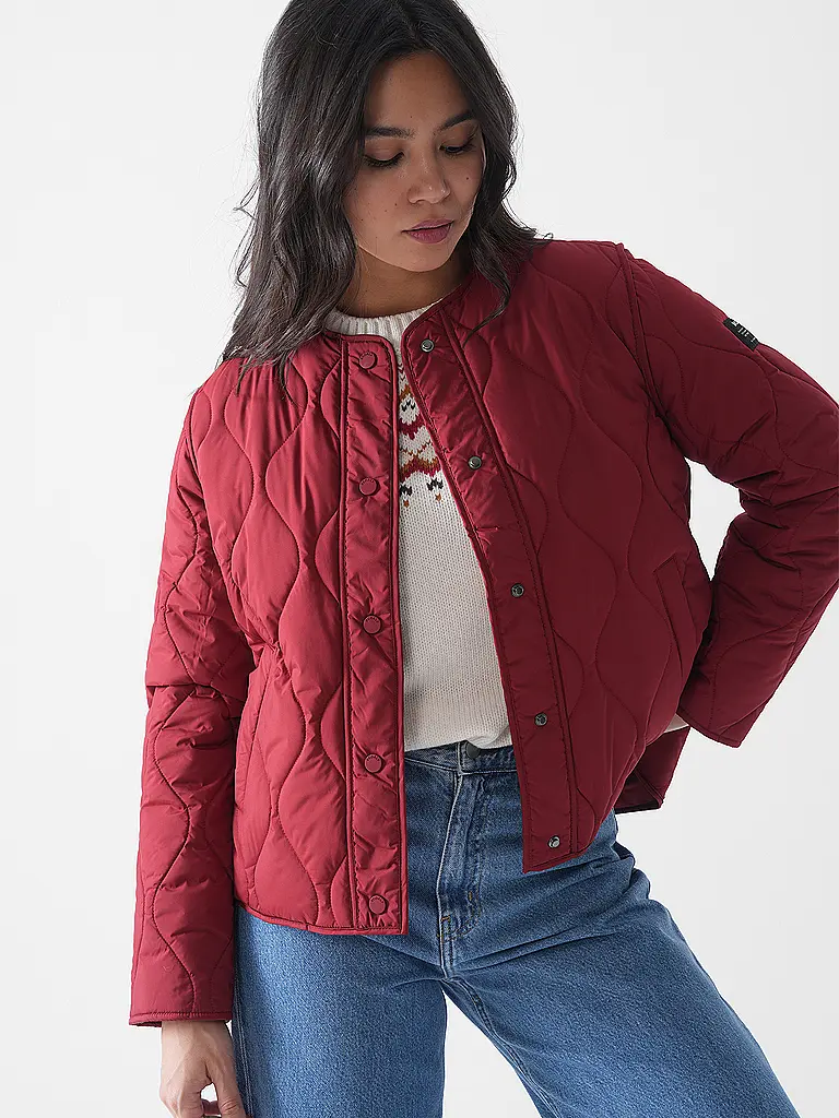 ECOALF | Leichtsteppjacke MUSA ONION  | dunkelrot