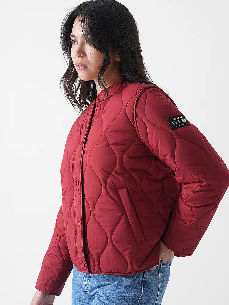 ECOALF | Leichtsteppjacke MUSA ONION  | dunkelrot
