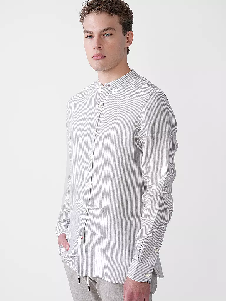 ECOALF | Leinenhemd Regular Fit DAVIDALF | weiss